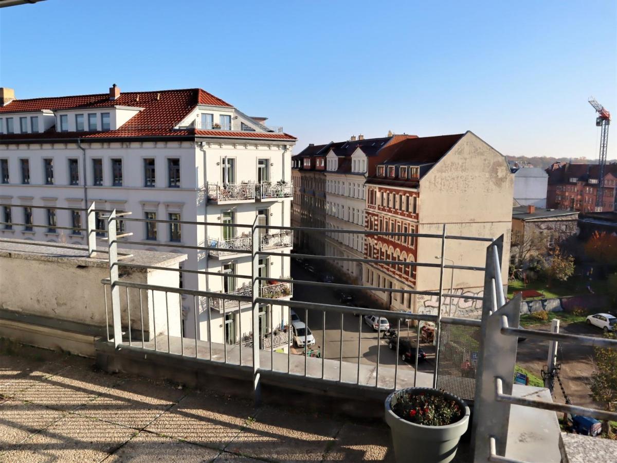 Exklusive Wohnung Mit Dachterrasse In Schleussig Leipzig Eksteriør bilde