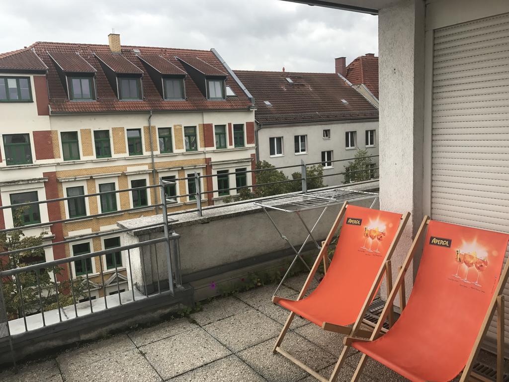 Exklusive Wohnung Mit Dachterrasse In Schleussig Leipzig Eksteriør bilde
